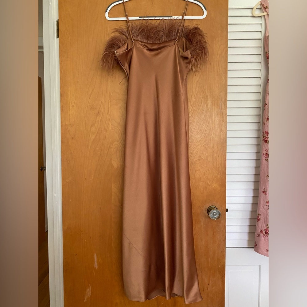 Cinq à Sept Cerise Dress Cinnamon - Picture 8 of 10